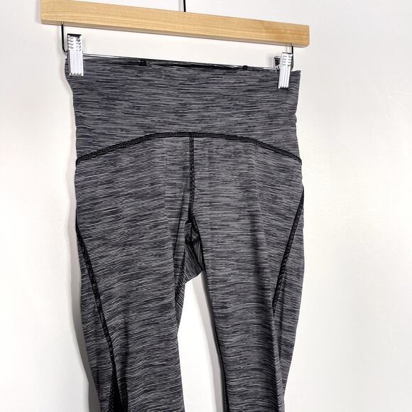 Lululemon 4 Train Times 7/8 Pant 25" Wee Are From Space Black Slate Legging - Picture 3 of 9